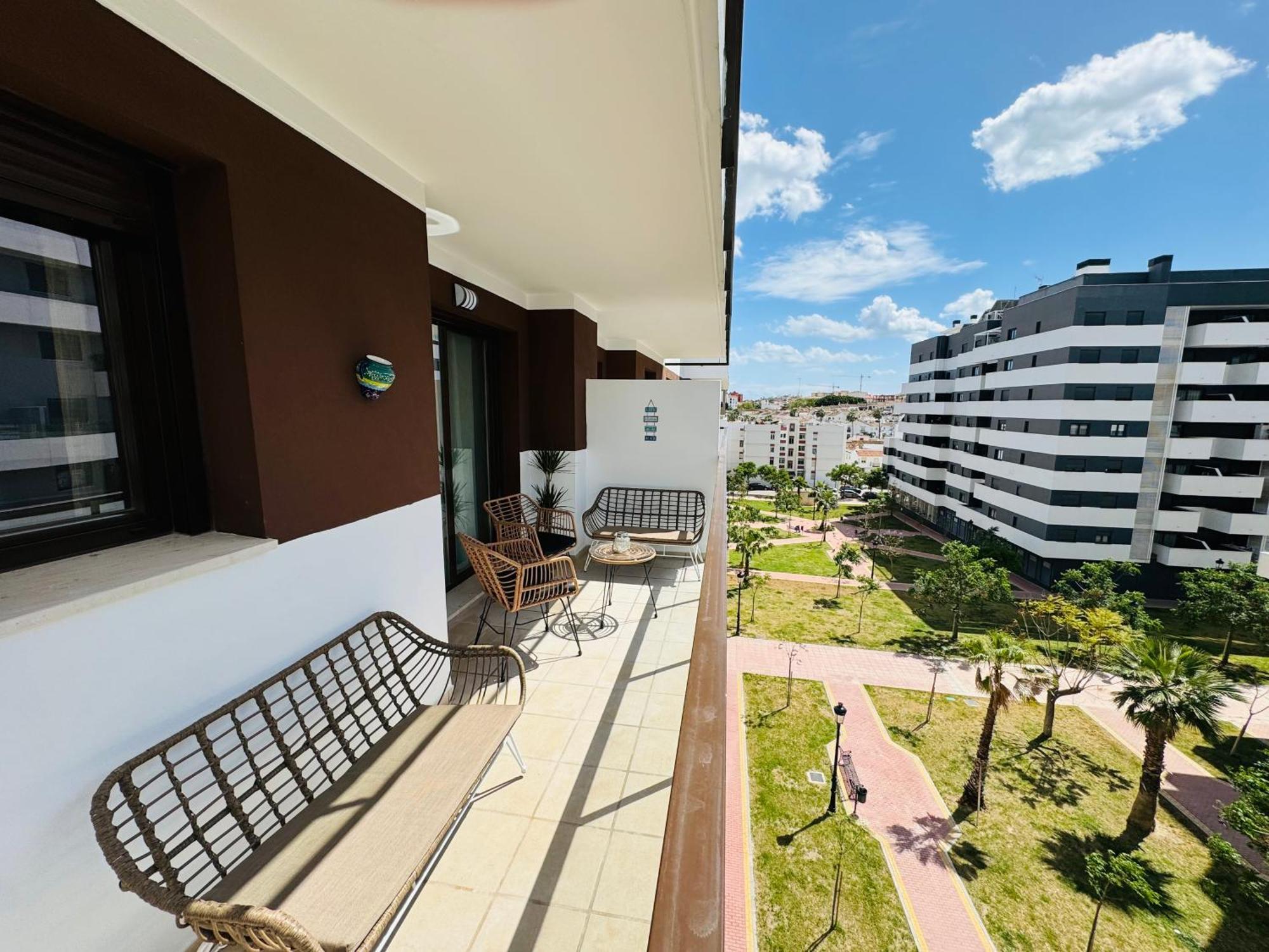 דירות אסטפונה Parking Privado! Sol Y Mar Tu Hogar En La Costa מראה חיצוני תמונה